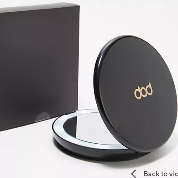 QVC POP PORTABLE LIGHTED COMPCT MAGNIFYING MIRROR NEW - Picture 3 of 8